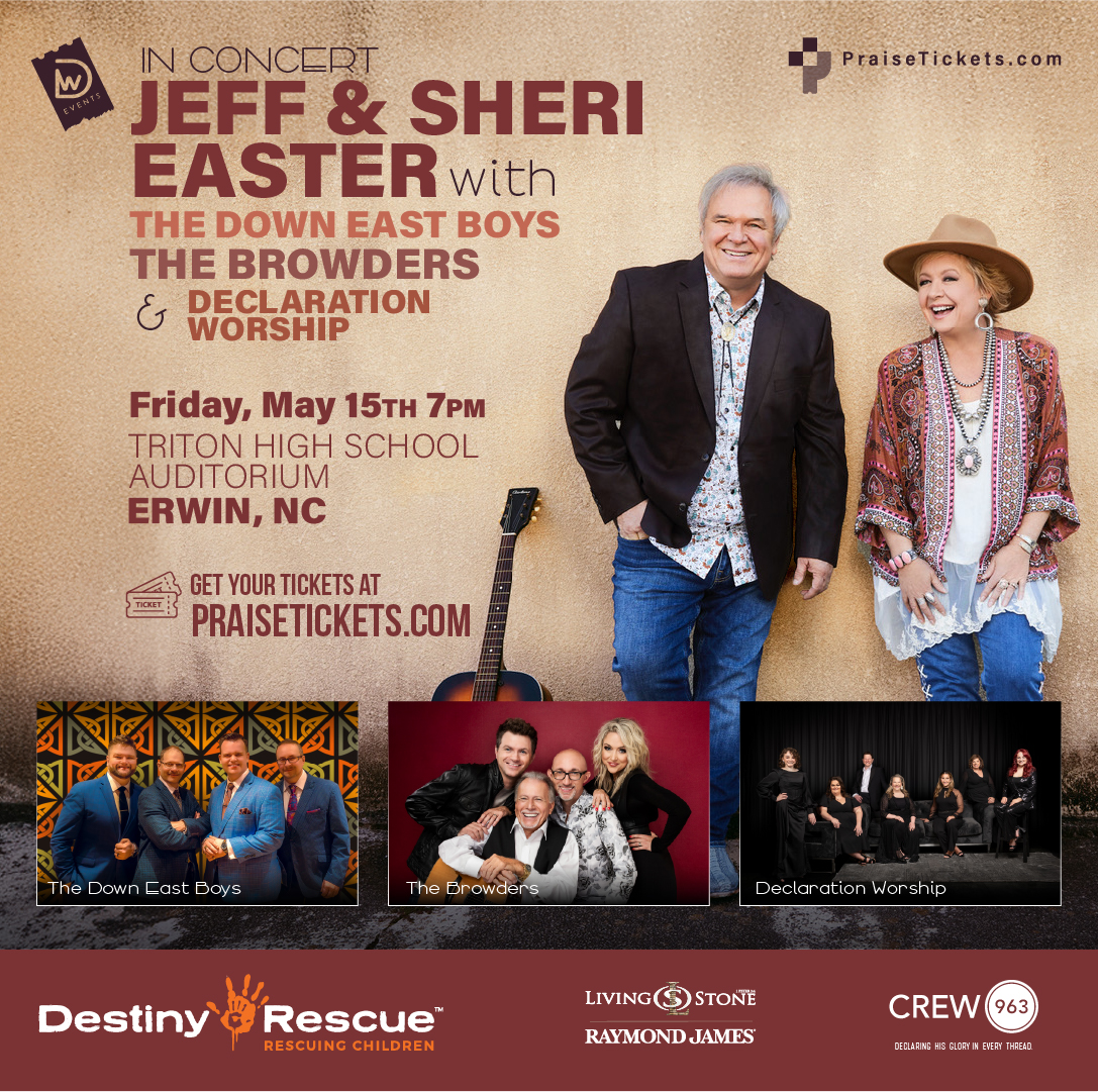 Jeff & Sheri Easter | The Down East Boys | The Browders | Declaration Worship
