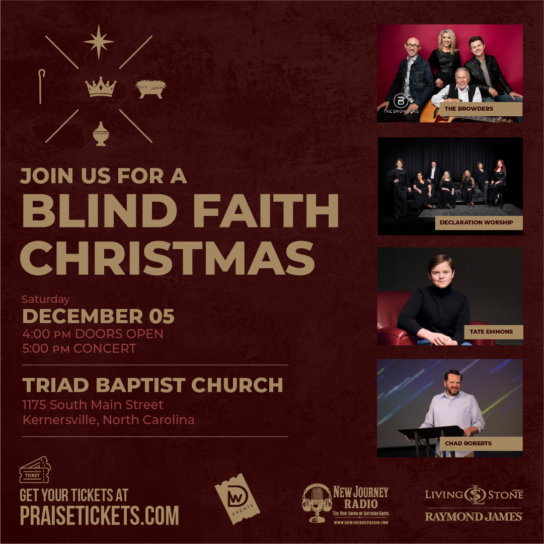 A Blind Faith Christmas | Kernersville, NC